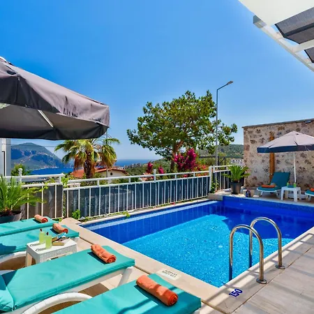 Kalkan'da Deniz Manzarali 6 Kisilik * Kaş